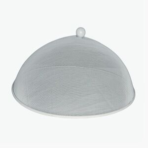 Mesh 16” Round Dome Food Cover White